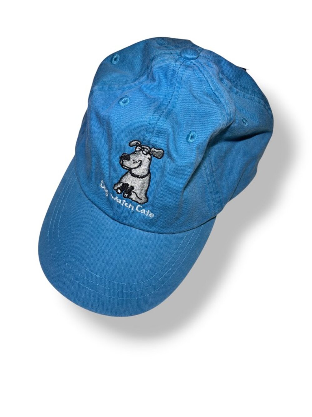 Dog Watch Cafe Cool Crown Embroidered Baseball Cap